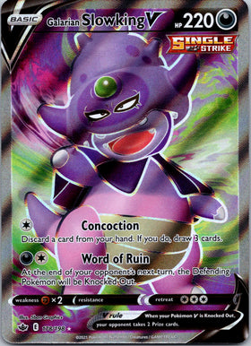Galarian Slowking V (178/198) [Sword & Shield: Chilling Reign]