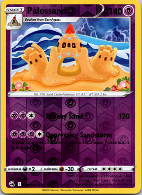 Palossand [126/264] [Fusion Strike] Reverse Holofoil