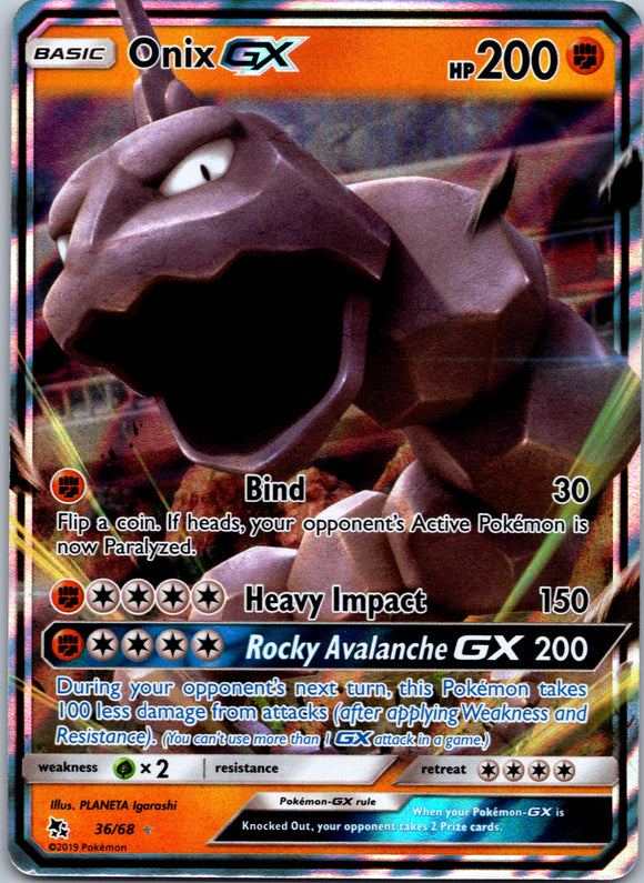 Onix GX (36/68) [Hidden Fates]