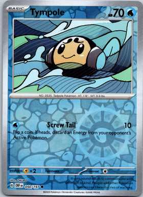 Tympole [050/197] [Obsidian Flames] Reverse Holofoil