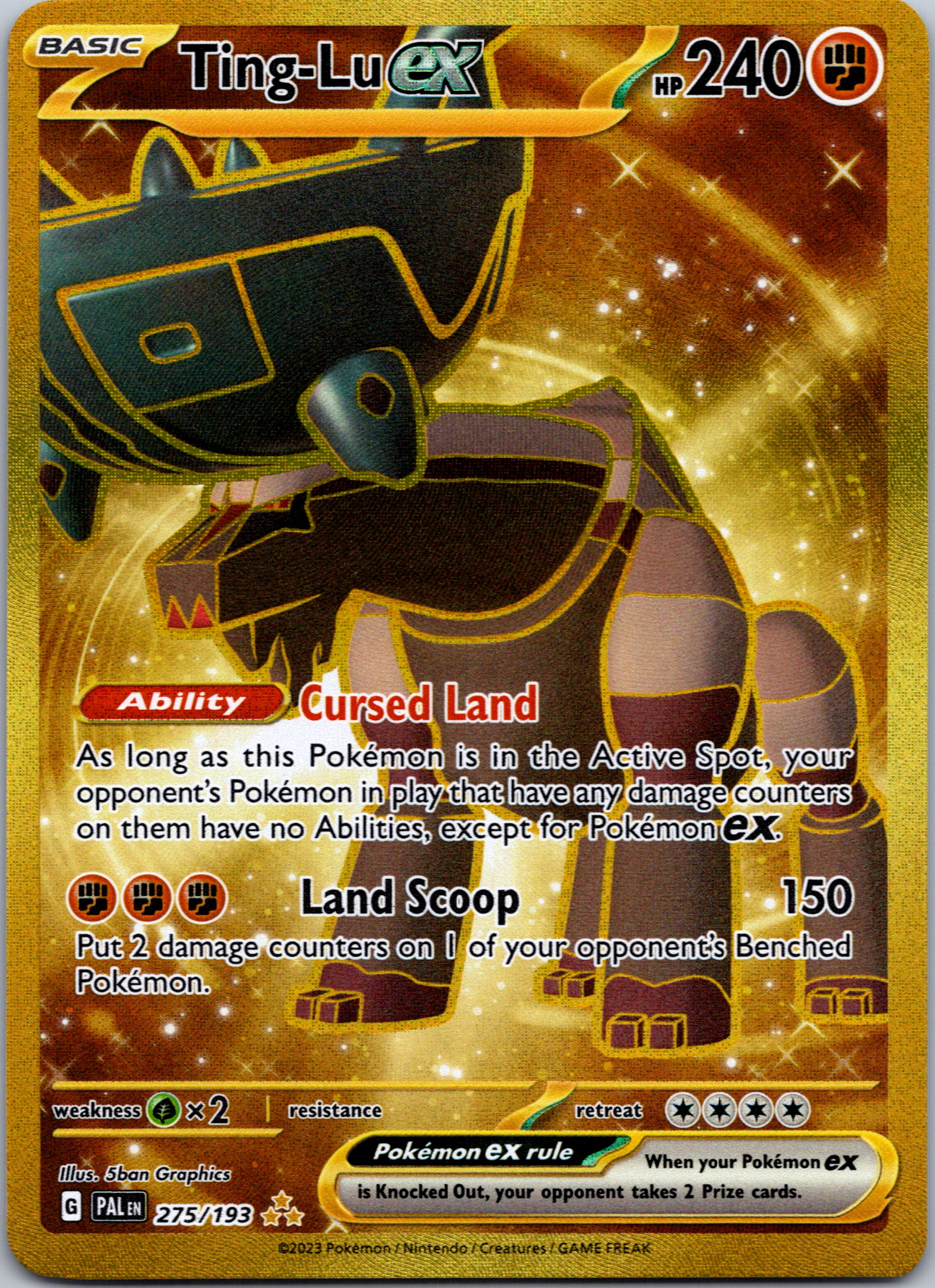 Ting-Lu ex (275/193) [Scarlet & Violet: Paldea Evolved]