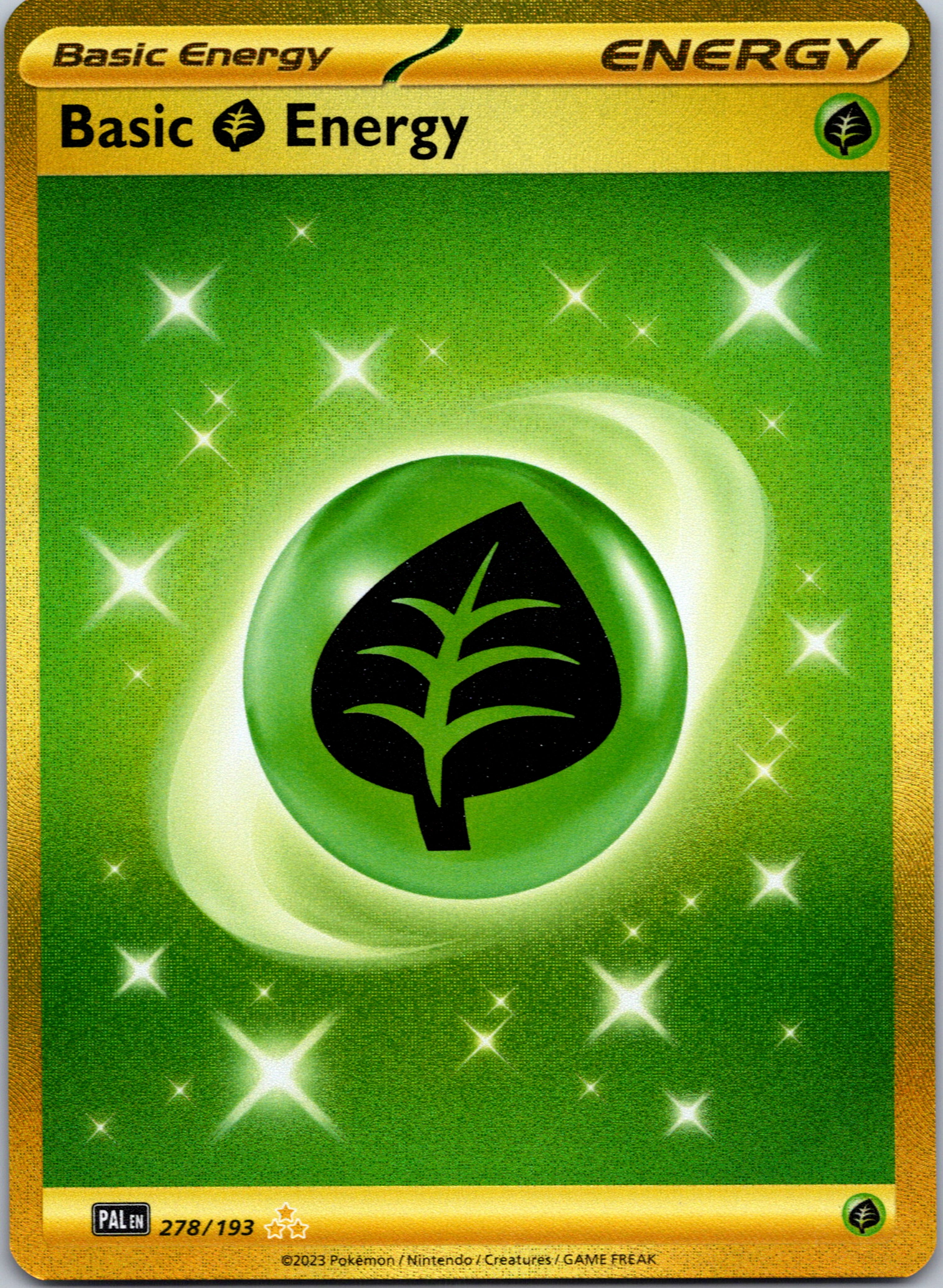 Basic Grass Energy (278/193) [Scarlet & Violet: Paldea Evolved]