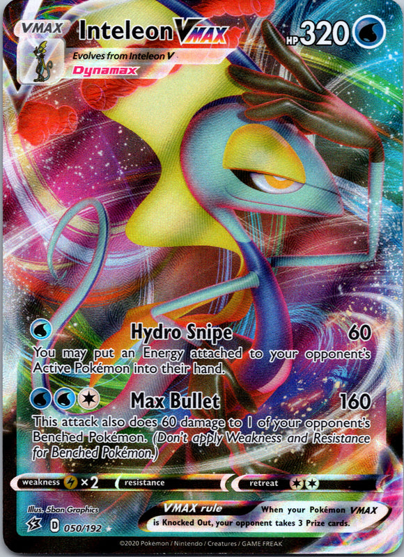 Inteleon VMAX (050/192) [Sword & Shield: Rebel Clash]