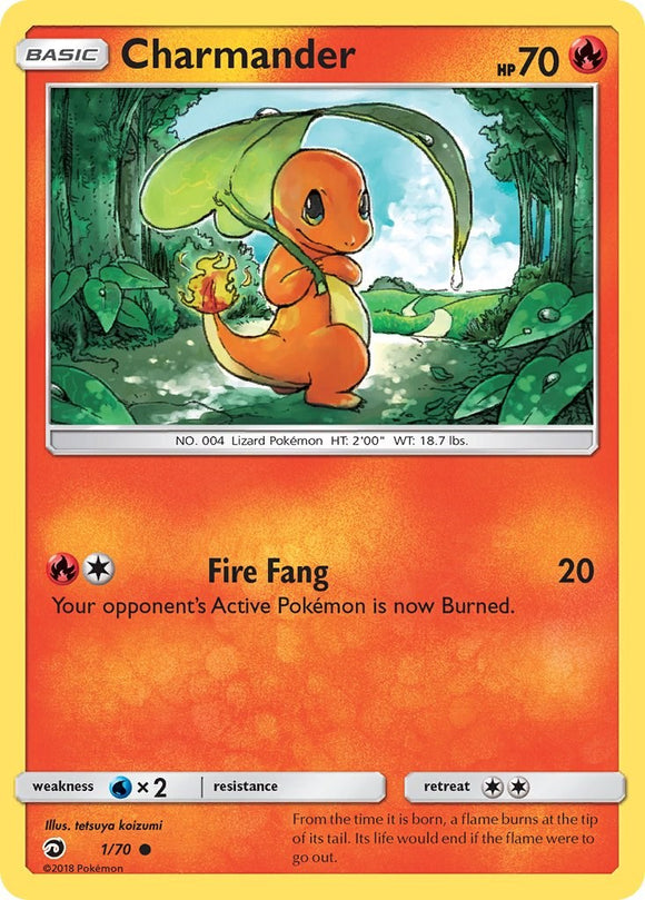 Charmander [1/70] [Dragon Majesty] Reverse Holofoil