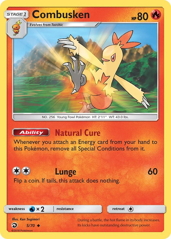 Combusken [5/70] [Dragon Majesty]