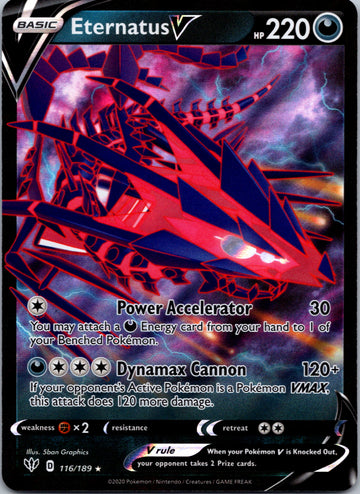 Eternatus V (116/189) [SWSH03: Darkness Ablaze]