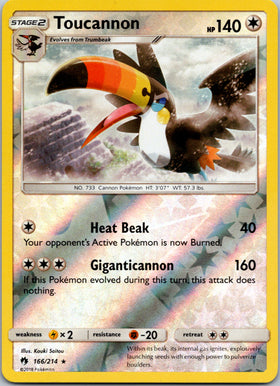 Toucannon [166/214] [Lost Thunder] Reverse Holofoil