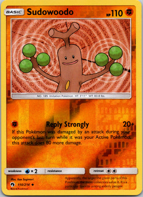 Sudowoodo [110/214] [Lost Thunder] Reverse Holofoil