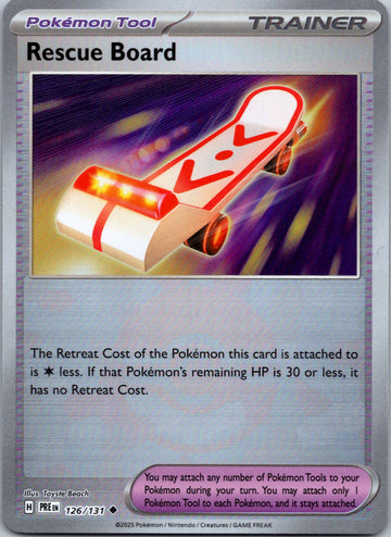 Rescue Board (Poke Ball Pattern) [126/131] [Prismatic Evolutions] Holofoil