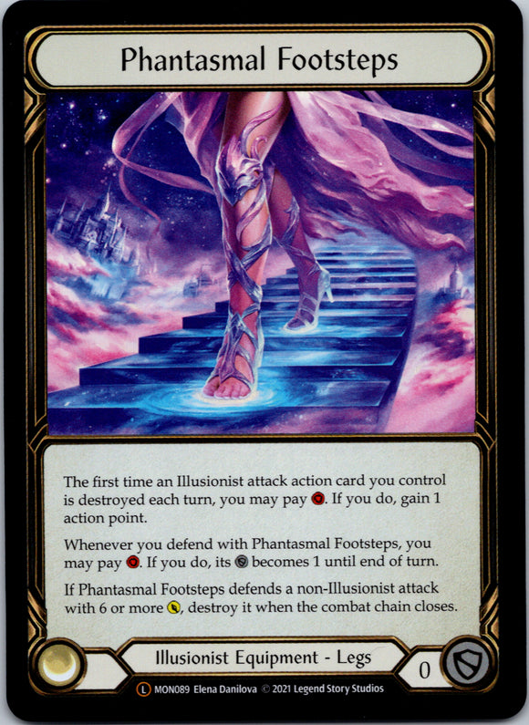 Phantasmal Footsteps [MON089] [Monarch] Unlimited Edition Rainbow Foil