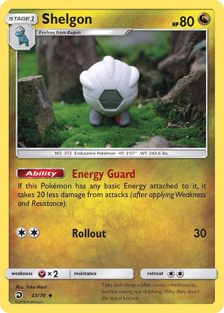 Shelgon [43/70] [Dragon Majesty] Reverse Holofoil