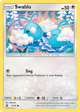 Swablu [57/70] [Dragon Majesty]