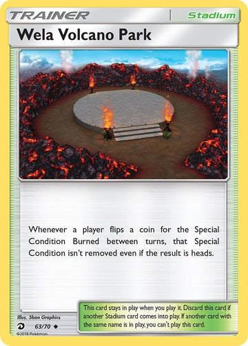 Wela Volcano Park [63/70] [Dragon Majesty] Reverse Holofoil