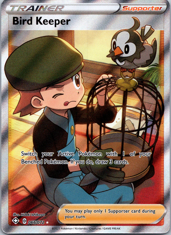 Bird Keeper (Full Art) [066/072] [Shining Fates] Holofoil