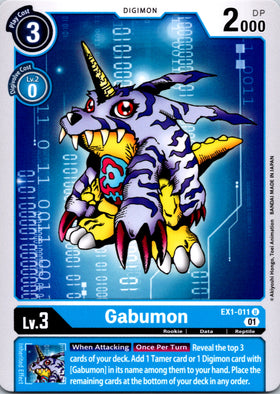 Gabumon [EX1-011] [Classic Collection] Normal