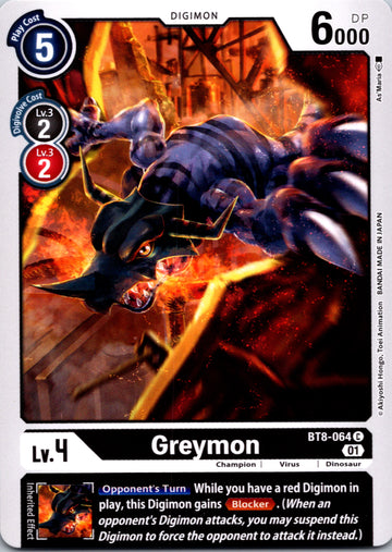Greymon [BT8-064] [New Awakening] Normal