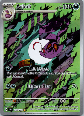 Arbok [176/162] - (Temporal Forces) Holofoil
