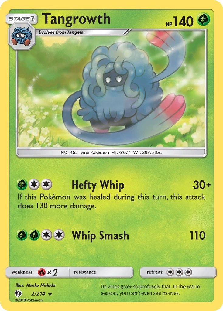Tangrowth [2/214] [SM - Lost Thunder] Reverse Holofoil