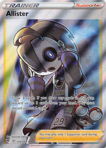 Allister (Full Art) [179/185] [SWSH04: Vivid Voltage]