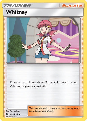 Whitney [193/214] [SM - Lost Thunder] Reverse Holofoil