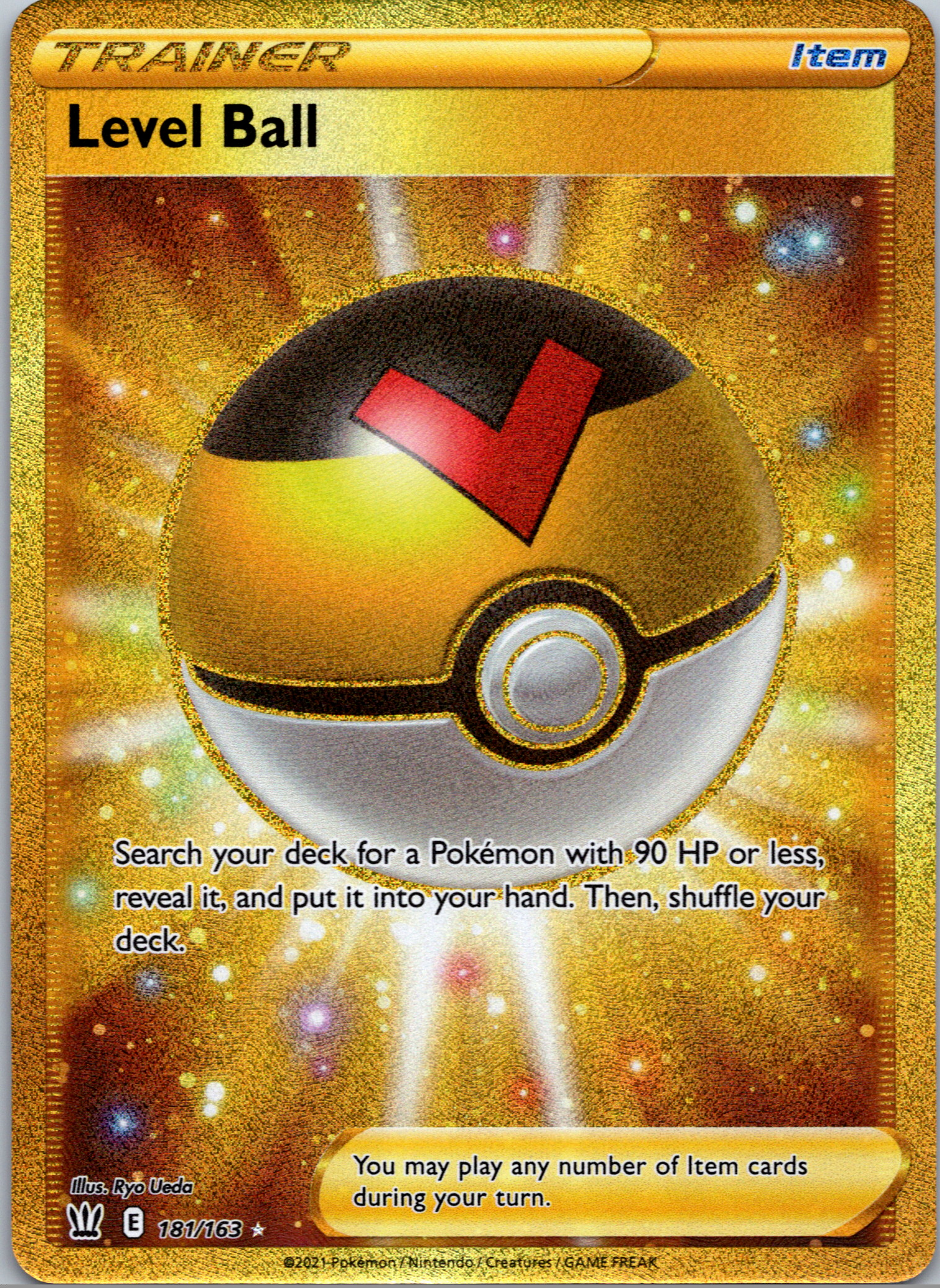 Level Ball (Secret) [181/163] [SWSH05: Battle Styles]