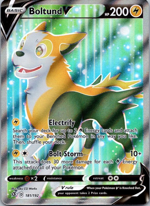 Boltund V (181/192) [Sword & Shield: Rebel Clash]