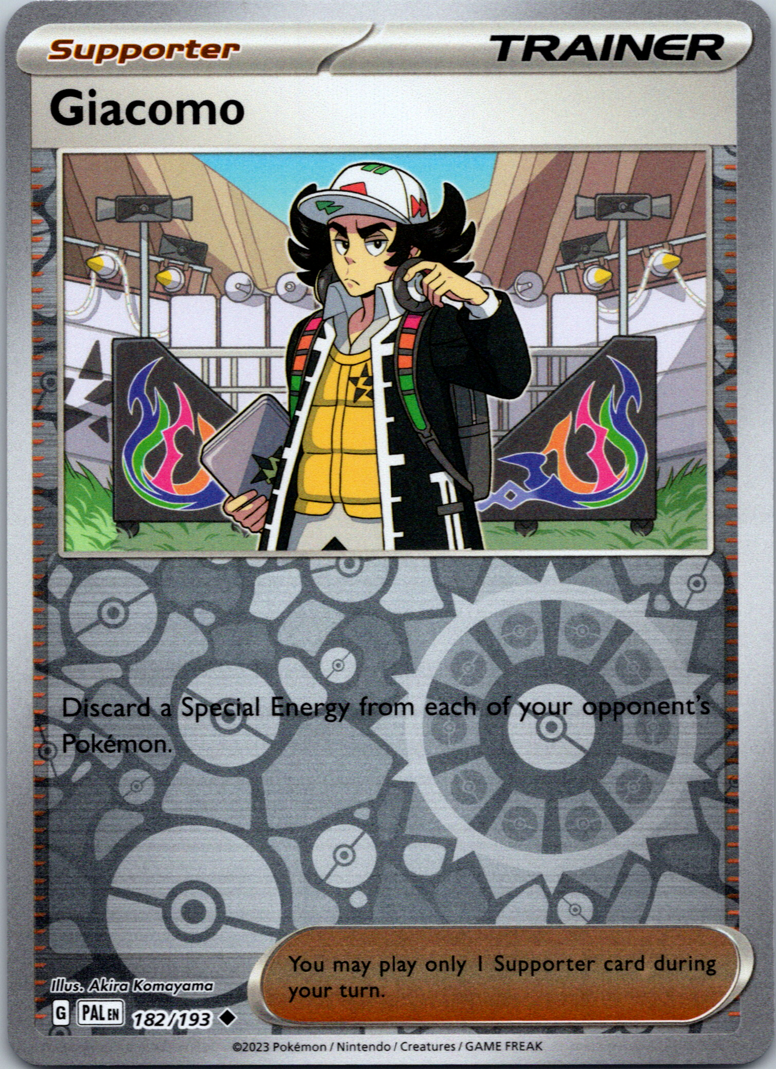 Giacomo (182/193) [Scarlet & Violet: Paldea Evolved]