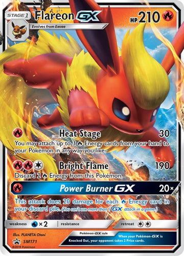 Flareon GX - SM171 [SM171] [SM Promos] Holofoil