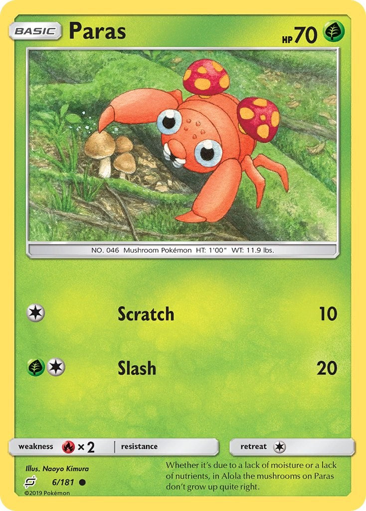 Paras [6/181] [SM - Team Up] Reverse Holofoil