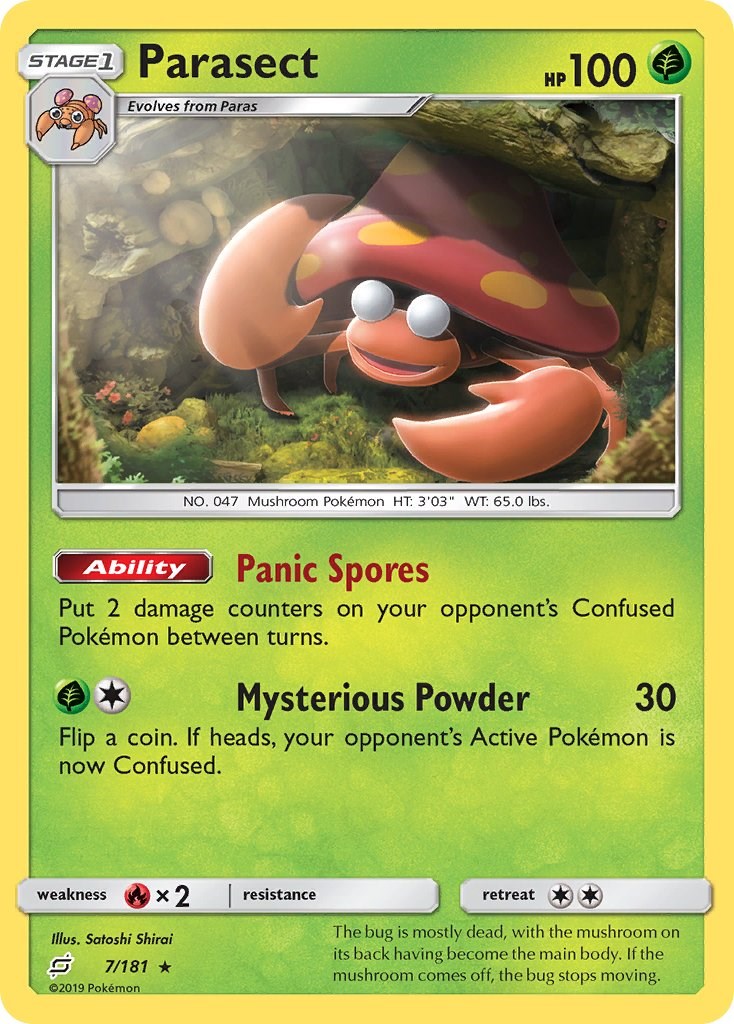 Parasect [7/181] [SM - Team Up] Reverse Holofoil