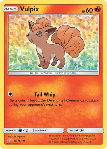 Vulpix [15/181] [SM - Team Up] Reverse Holofoil