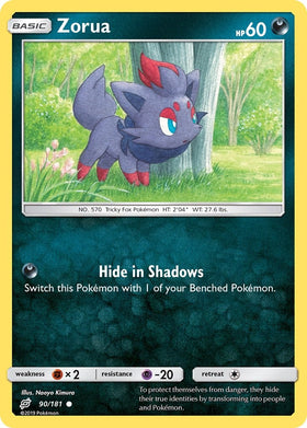 Zorua [90/181] [SM - Team Up] Reverse Holofoil