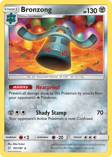 Bronzong [101/181] [SM - Team Up] Reverse Holofoil