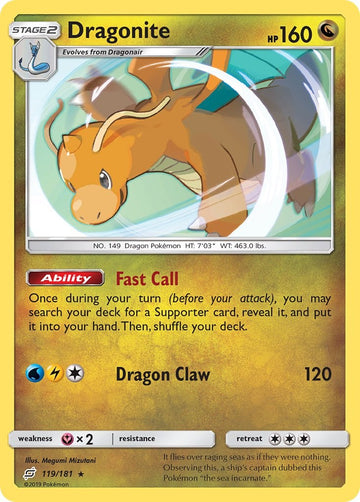 Dragonite [119/181] [SM - Team Up] Holofoil
