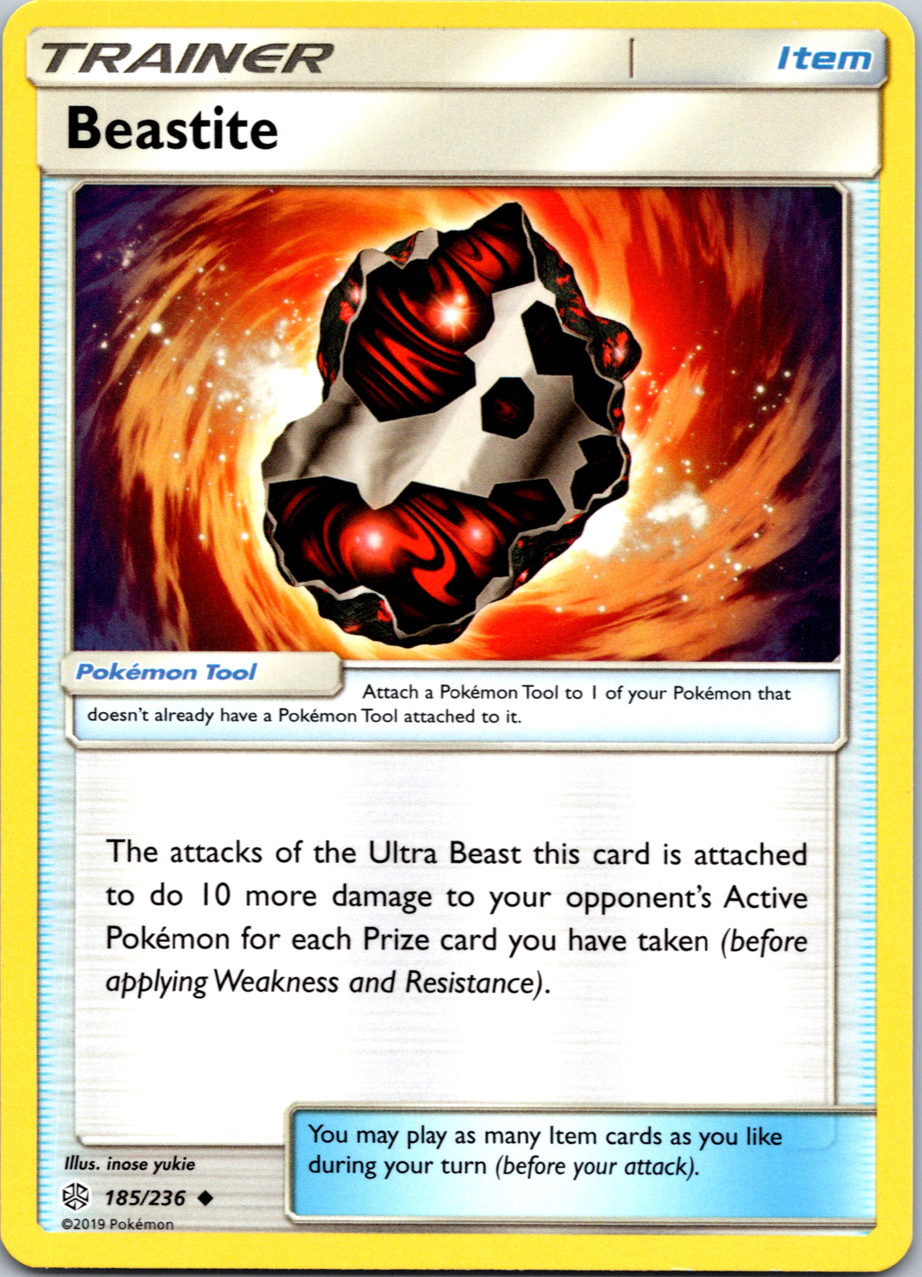 Beastite (185/236) [Sun & Moon: Cosmic Eclipse]