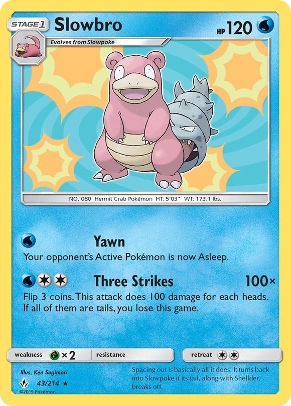 Slowbro (043/214) [Sun & Moon: Unbroken Bonds]