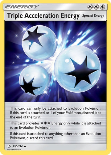 Triple Acceleration Energy [190/214] [Unbroken Bonds] Reverse Holofoil