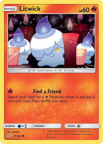 Litwick [27/236] [Unified Minds] Reverse Holofoil