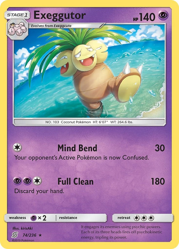 Exeggutor [74/236] [Unified Minds] Reverse Holofoil