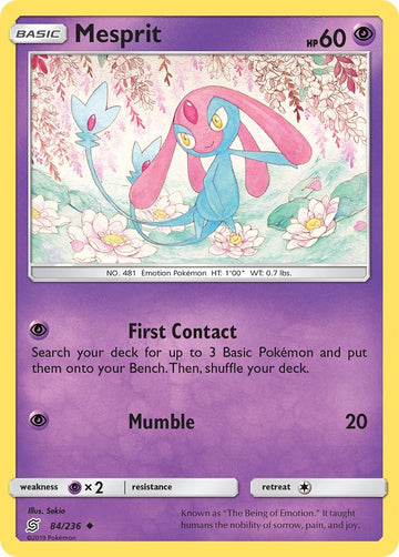 Mesprit [84/236] [Unified Minds] Reverse Holofoil