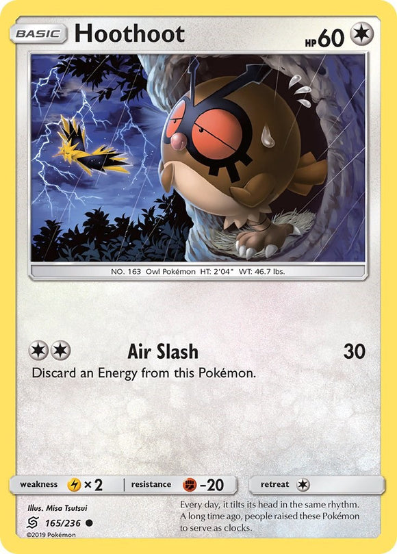 Hoothoot [165/236] [Unified Minds] Reverse Holofoil