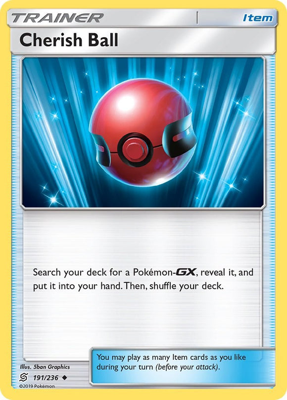Cherish Ball [191/236] [Unified Minds] Reverse Holofoil
