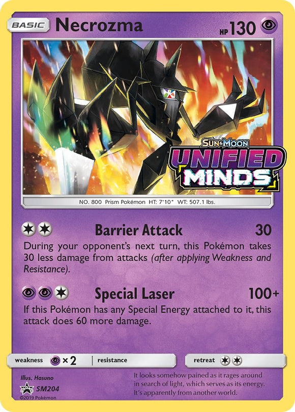 Necrozma - SM204 (Prerelease) [SM204] [SM Promos] Holofoil