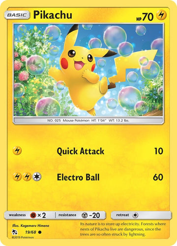 Pikachu (19/68) [Hidden Fates]