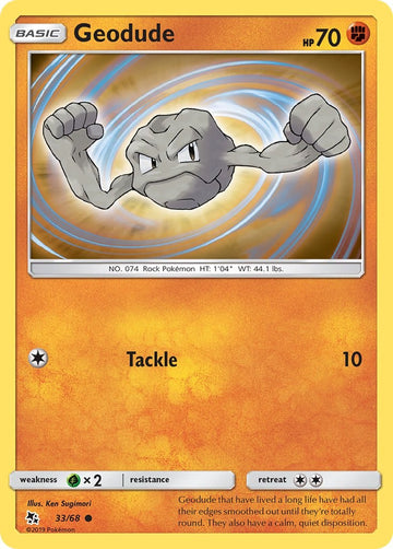 Geodude (33/68) [Hidden Fates]