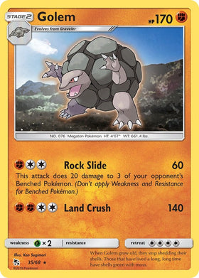 Golem [35/68] [Hidden Fates] Reverse Holofoil
