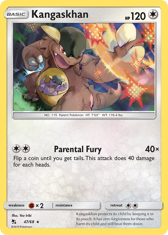 Kangaskhan [47/68] [Hidden Fates] Reverse Holofoil