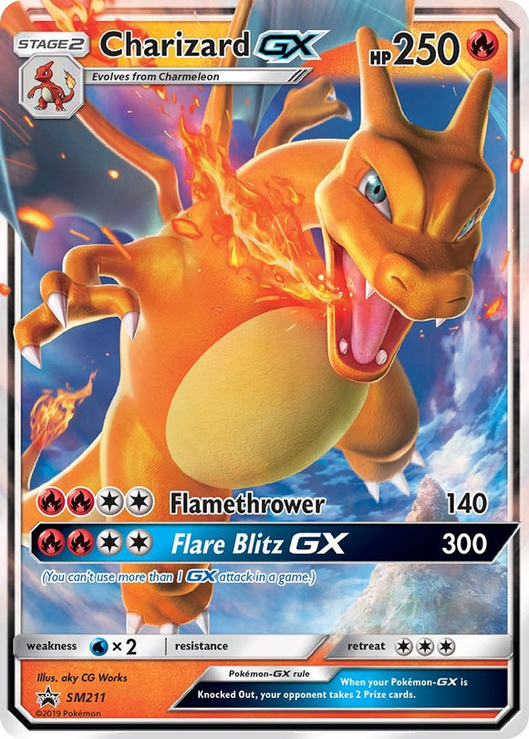Charizard GX - SM211 [SM211] [SM Promos] Holofoil