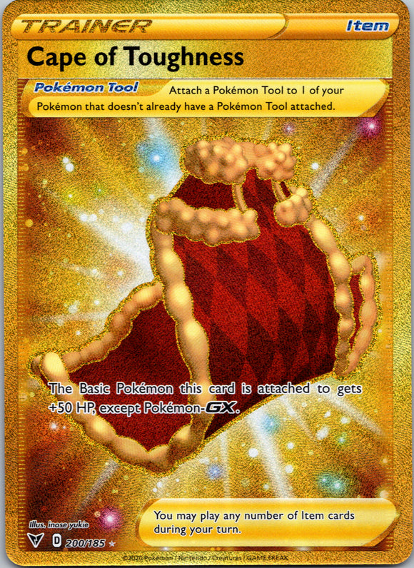 Cape of Toughness (Secret) [200/185] [SWSH04: Vivid Voltage]