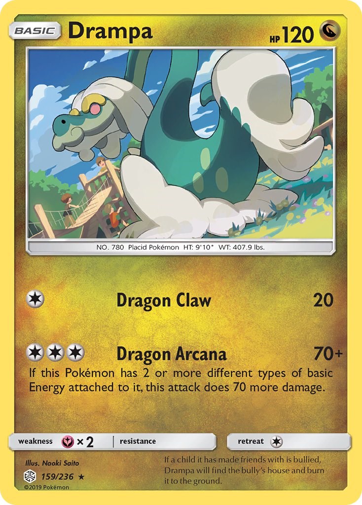 Drampa [159/236] [SM - Cosmic Eclipse] Reverse Holofoil